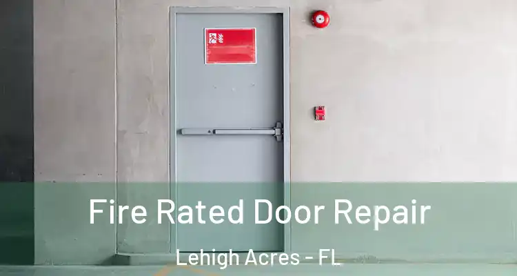  Fire Rated Door Repair Lehigh Acres - FL