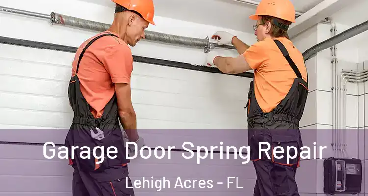  Garage Door Spring Repair Lehigh Acres - FL