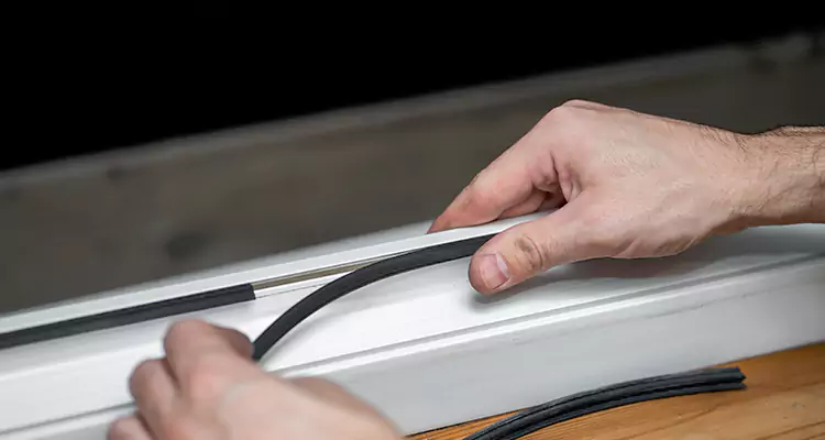 Garage Door Bottom Seal Repair in Lehigh Acres, FL