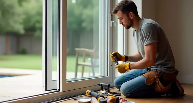 Squeaky Sliding Patio Doors in Lehigh Acres, FL