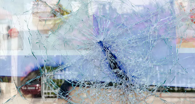Cracked Glass Balcony Door Repair in Lehigh Acres, FL