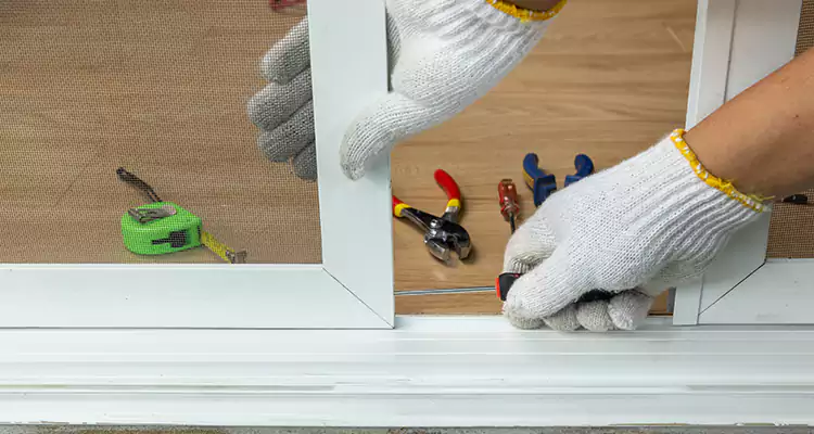 Sliding Glass Door Off Rails Repair in Lehigh Acres, FL