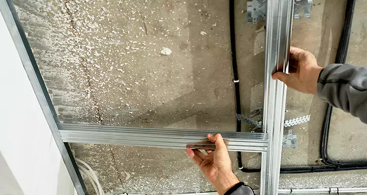 Front Door Aluminum Capping Repair in Lehigh Acres, FL