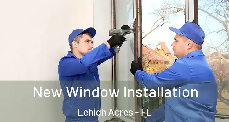  New Window Installation Lehigh Acres - FL