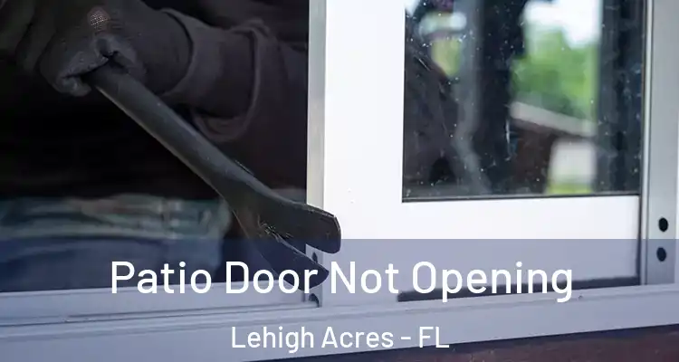  Patio Door Not Opening Lehigh Acres - FL