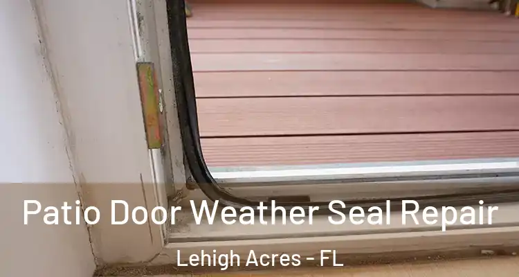 Patio Door Weather Seal Repair Lehigh Acres - FL